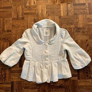 Bell-Sleeve Anthropologie Jacket